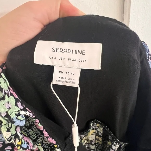 Seraphine Multicolor Floral Dress - Picture 5 of 6